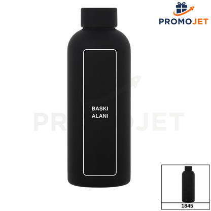 500 ml Rubber Kaplamalı Mat Paslanmaz Çelik Termos