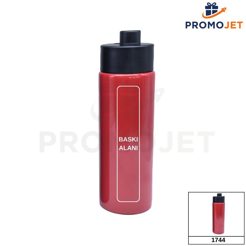 730 ml Mıknatıslı Kapaklı ve Pipetli Paslanmaz Çelik Termos (304 Çelik)