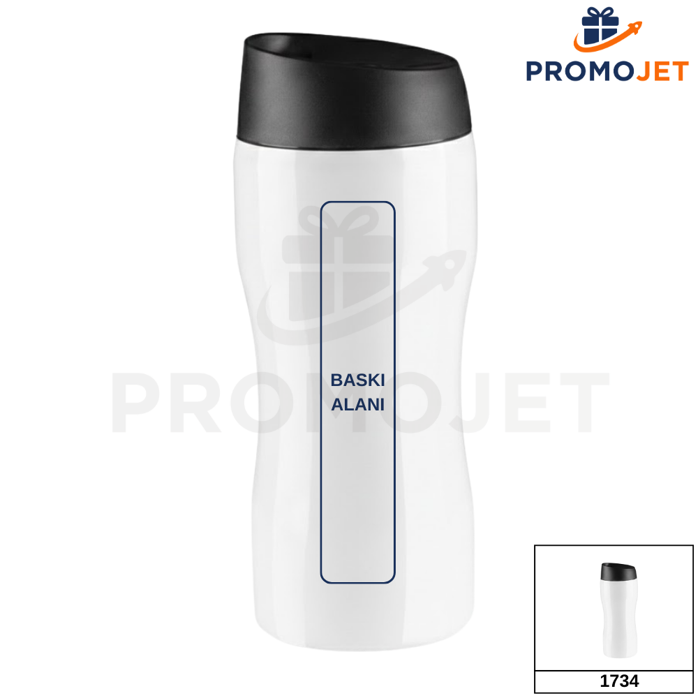 450 ml Vakumlu Çift Duvarlı Paslanmaz Çelik Termos (Döner Kapaklı)