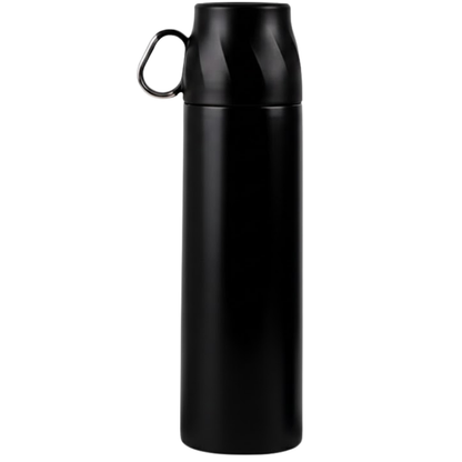 500 ml Bardaklı Paslanmaz Çelik Termos (Özel Tasarım Kapaklı)