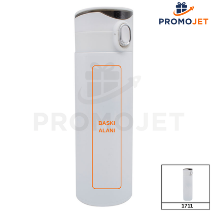 450 ml Dijital LED Sıcaklık Göstergeli Akıllı Termos (304 Çelik)