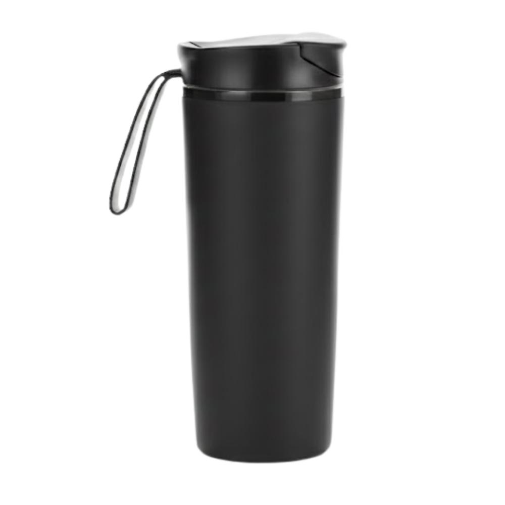 500 ml Devrilmez Vakum Tabanlı Ofis Termosu (Dökülme Önleyici)