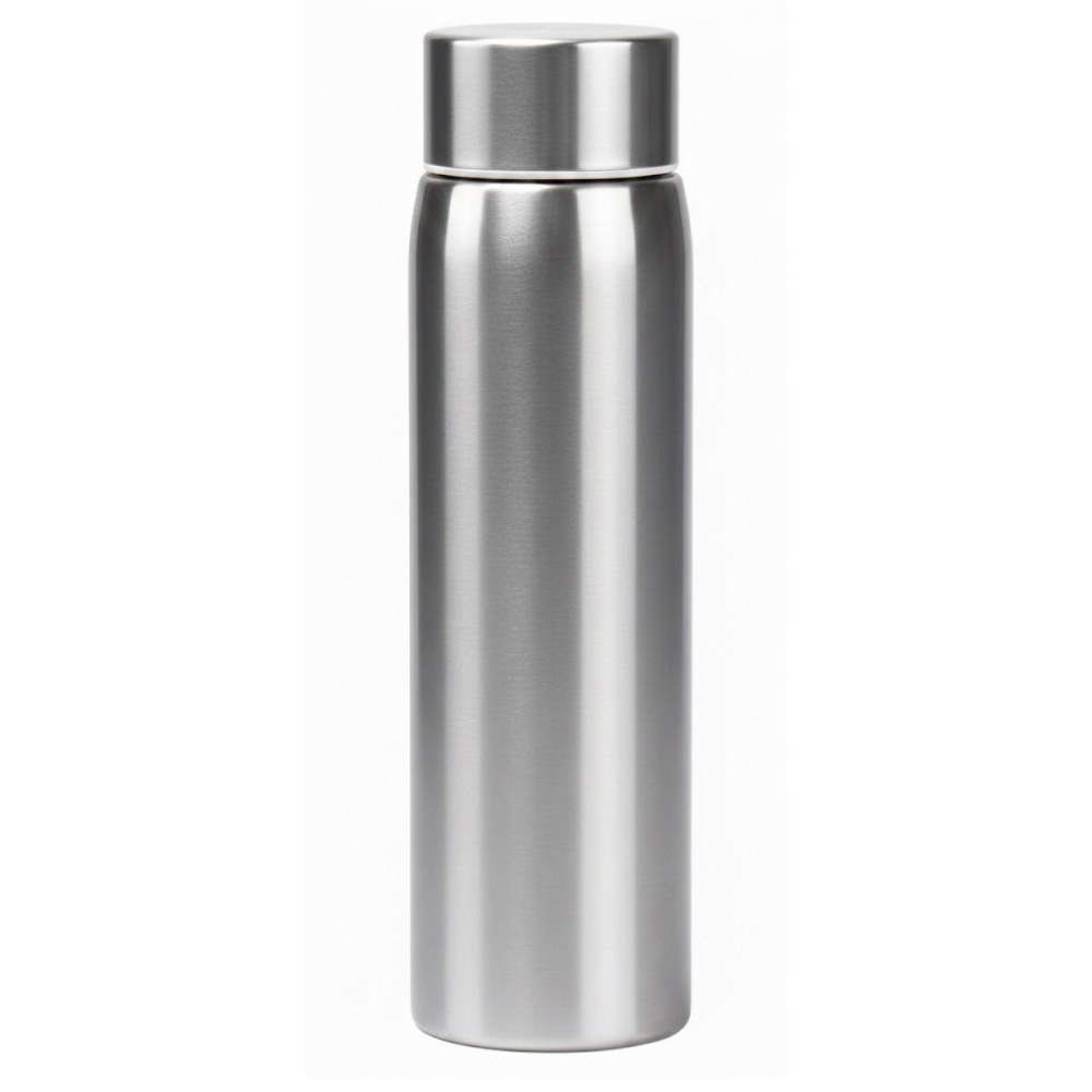 400 ml Siyah Paslanmaz Çelik Termos (Mat Gövde ve Şık Tasarım)