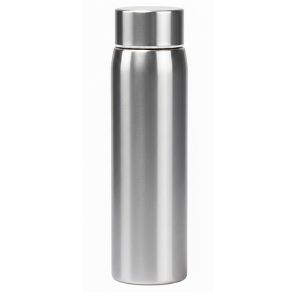 400 ml Siyah Paslanmaz Çelik Termos (Mat Gövde ve Şık Tasarım)