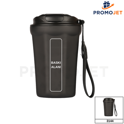 360 ml Dijital LED Göstergeli Akıllı Termos Bardak (304 Çelik Mug)