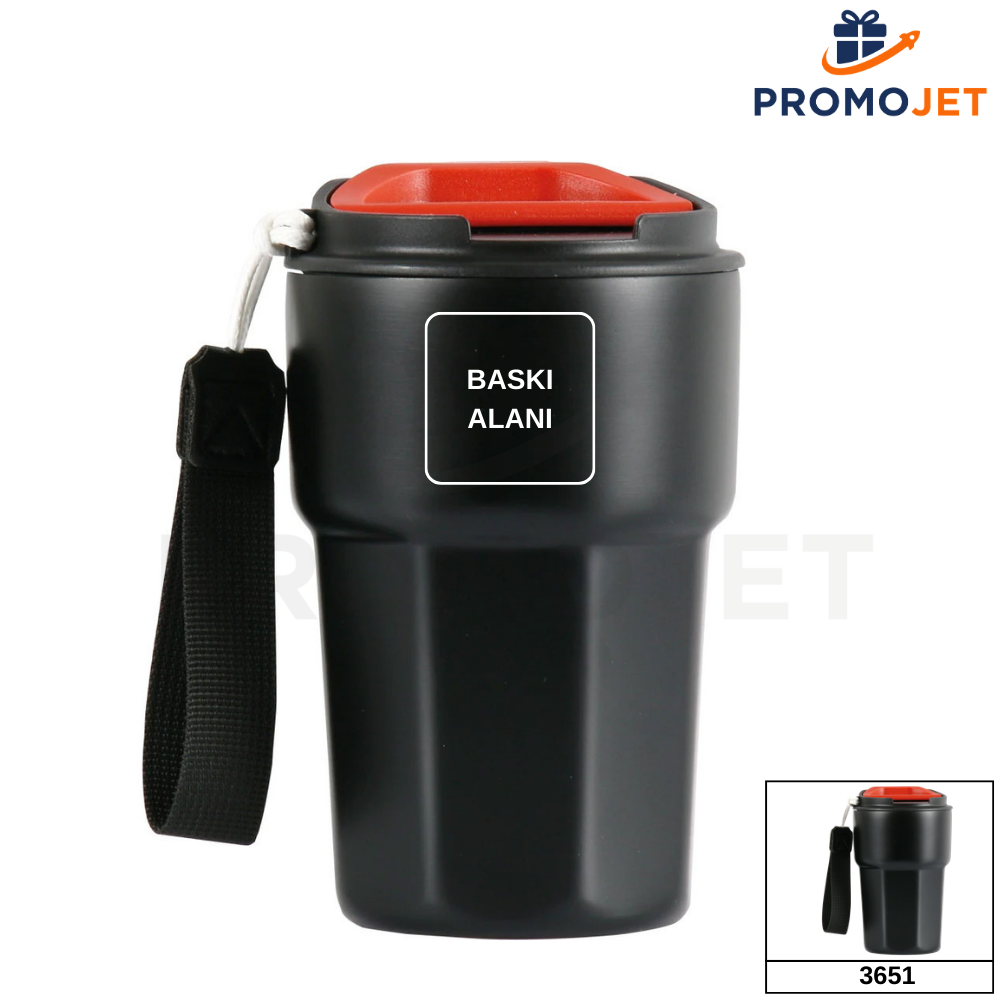 350 ML Kompakt Tasarım Sızdırmaz Kapaklı Mini Termos Bardak