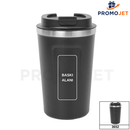 380 ml Klasik Form Paslanmaz Çelik Bardak Termos