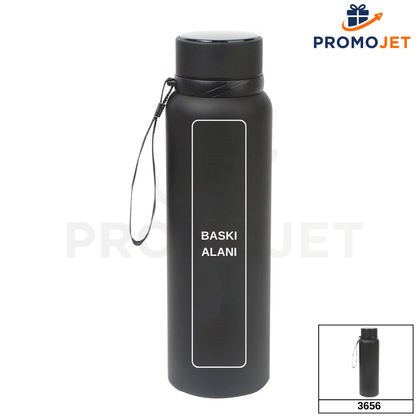 1000 ml Dijital LED Isı Göstergeli Akıllı Termos