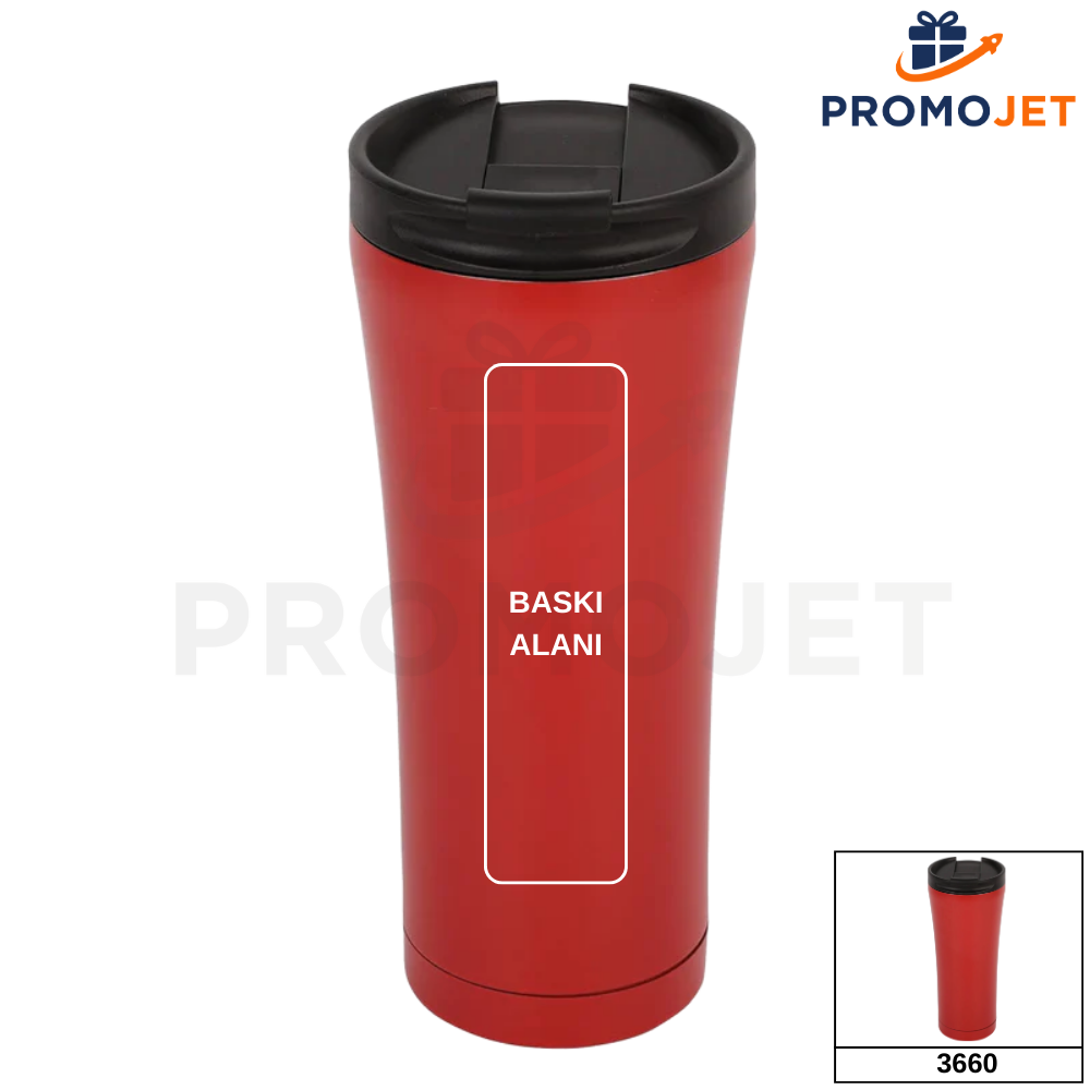 500 ml Tamamı Paslanmaz Çelik Gümüş Termos