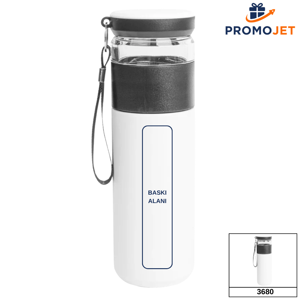450 ml Dahili Demlikli ve Süzgeçli Slim Çelik Termos