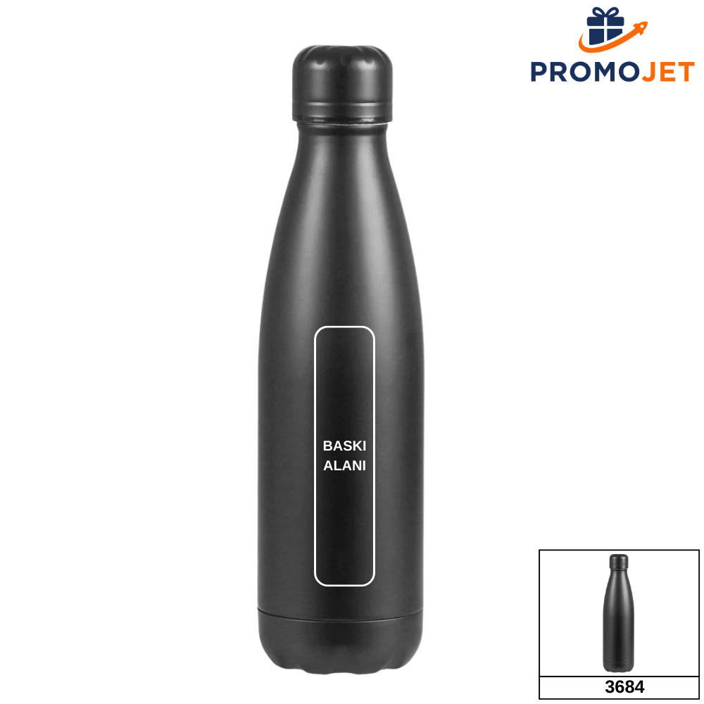 500 ml Klasik Paslanmaz Çelik Gümüş Termos