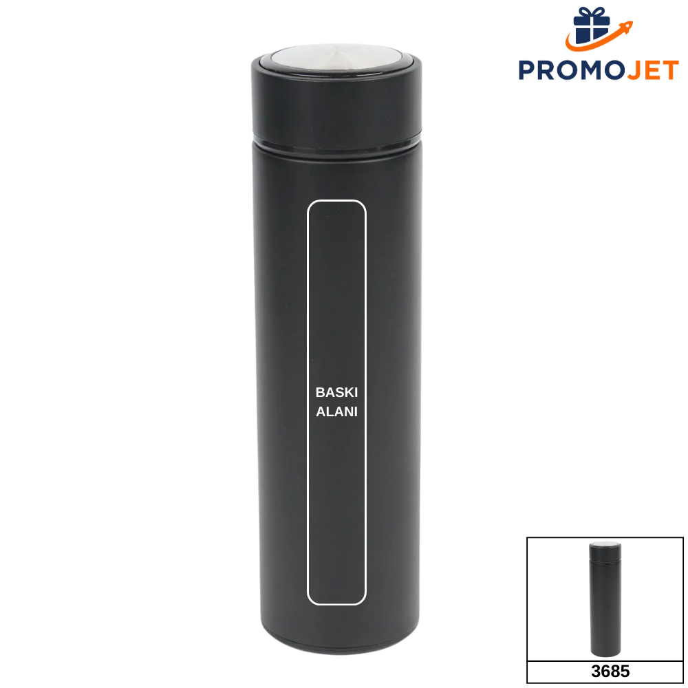 500 ml Dahili Süzgeçli ve Isı Korumalı Çelik Termos