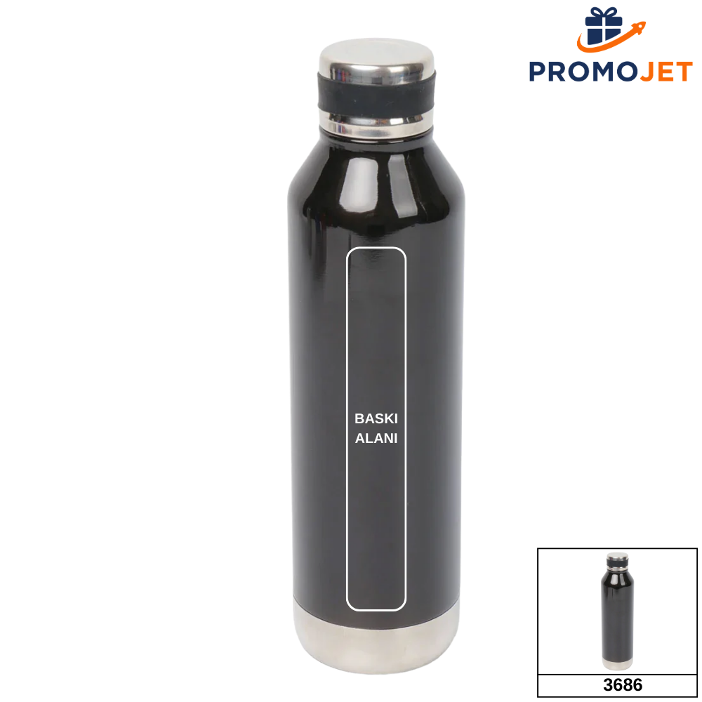 700 ml Paslanmaz Çelik Uzun Form Isı Korumalı Termos