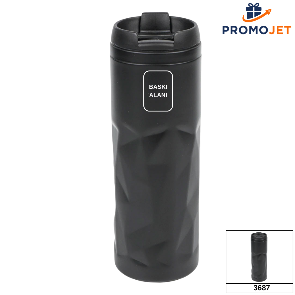 450 ml Ultra-Slim Paslanmaz Çelik Hafif Termos