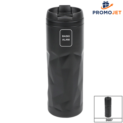 450 ml Ultra-Slim Paslanmaz Çelik Hafif Termos