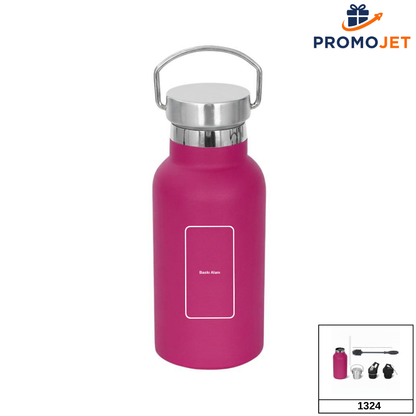 Çok Fonksiyonlu 3 Kapaklı Termos Hediye Seti – 350 ml Full Paket