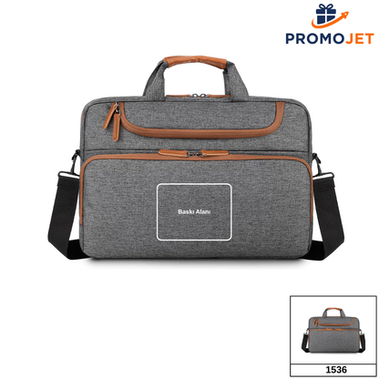 Su Geçirmez Laptop ve Evrak Çantası – Kurumsal Baskılı Özel Üretim Promosyon Çantası
