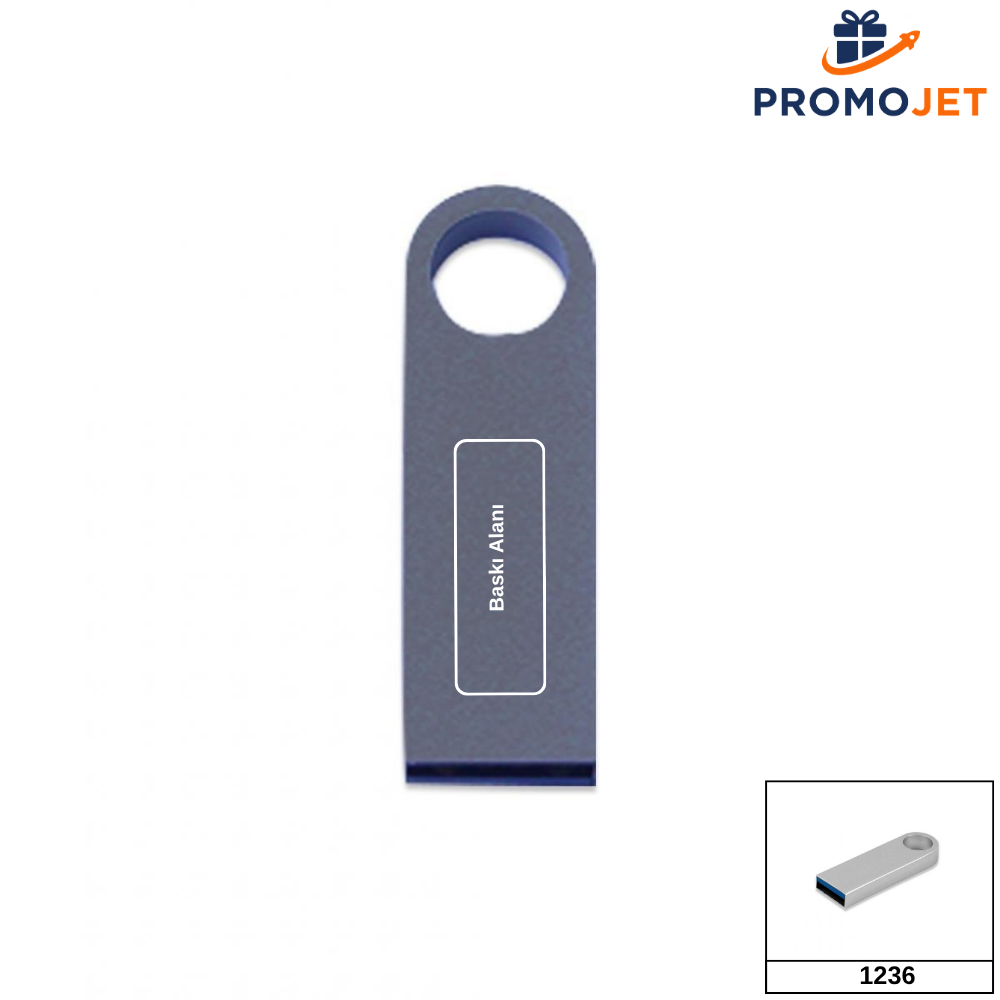 32 GB Full Metal USB Bellek – USB 2.0 Güvenilir Veri Depolama