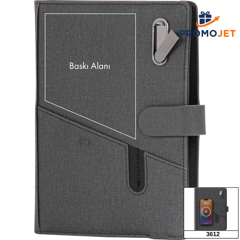 Premium 6.500 mAh Hızlı Şarj Destekli Manyetik Powerbank Organizer