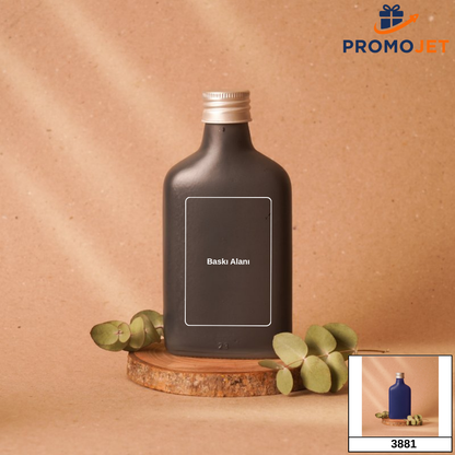 200ml Kişiselleştirilebilir Cam Şişe Kolonya – Premium Koku Serisi (8 Mart Özel)