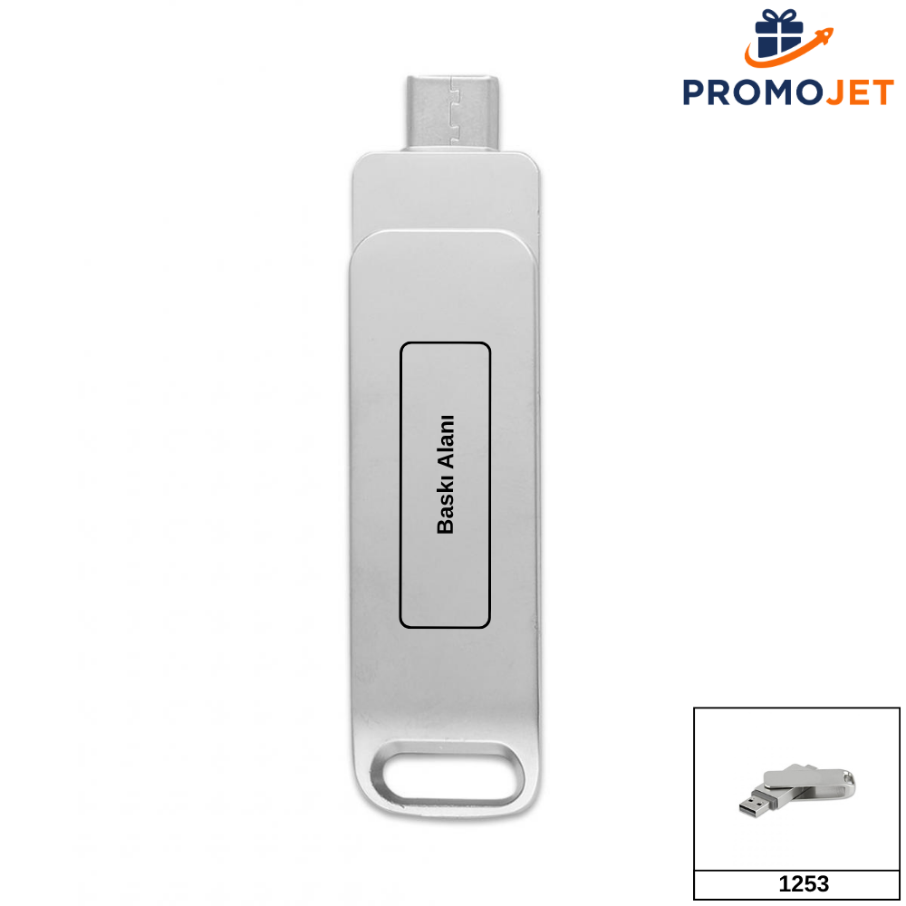 Type-C OTG USB Bellek 32GB – Çift Girişli Mobil Uyumlu