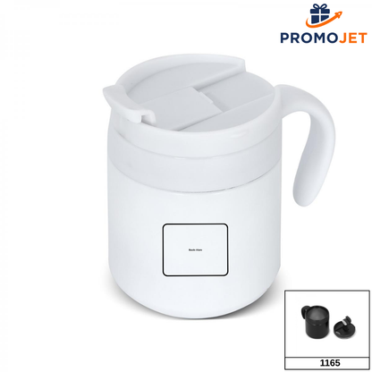 350 ml Paslanmaz Çelik Kupa Termos – Şık ve Ergonomik
