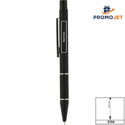 Tırtıl Dokulu Grip Alanına Sahip Premium Metal Tükenmez Kalem Serisi