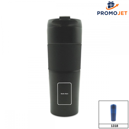 French Press Termos 500 ml – Kahve Demlemeli Çelik Termos