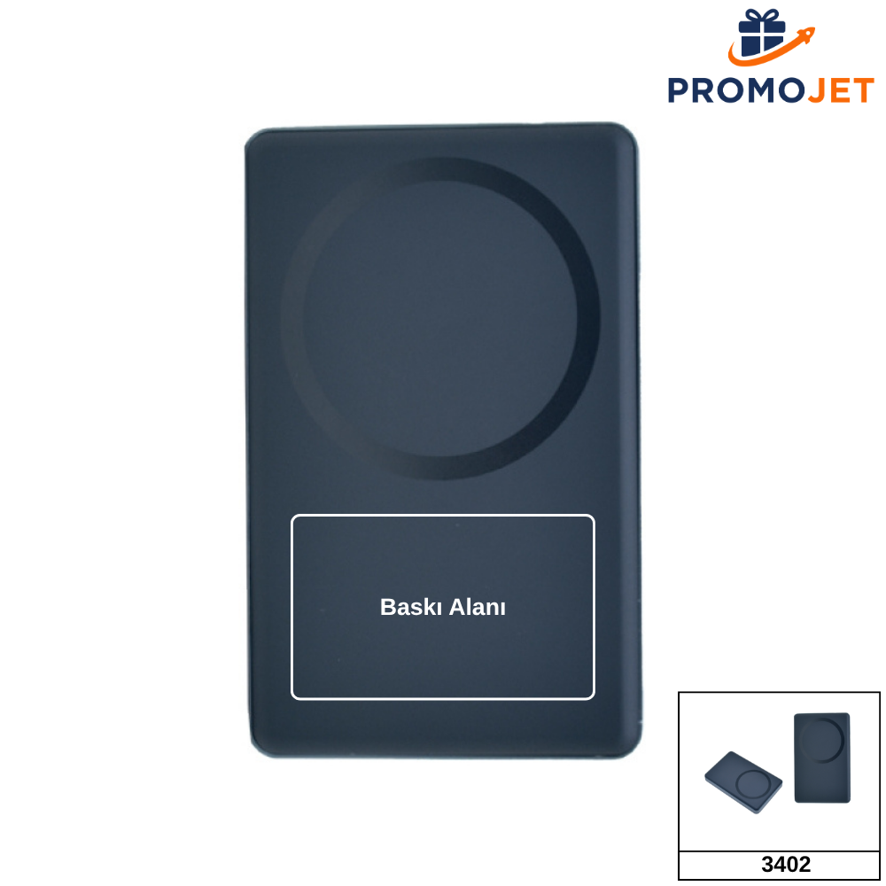 10000 mAh Minimalist MagSafe Mobil Şarj Cihazı