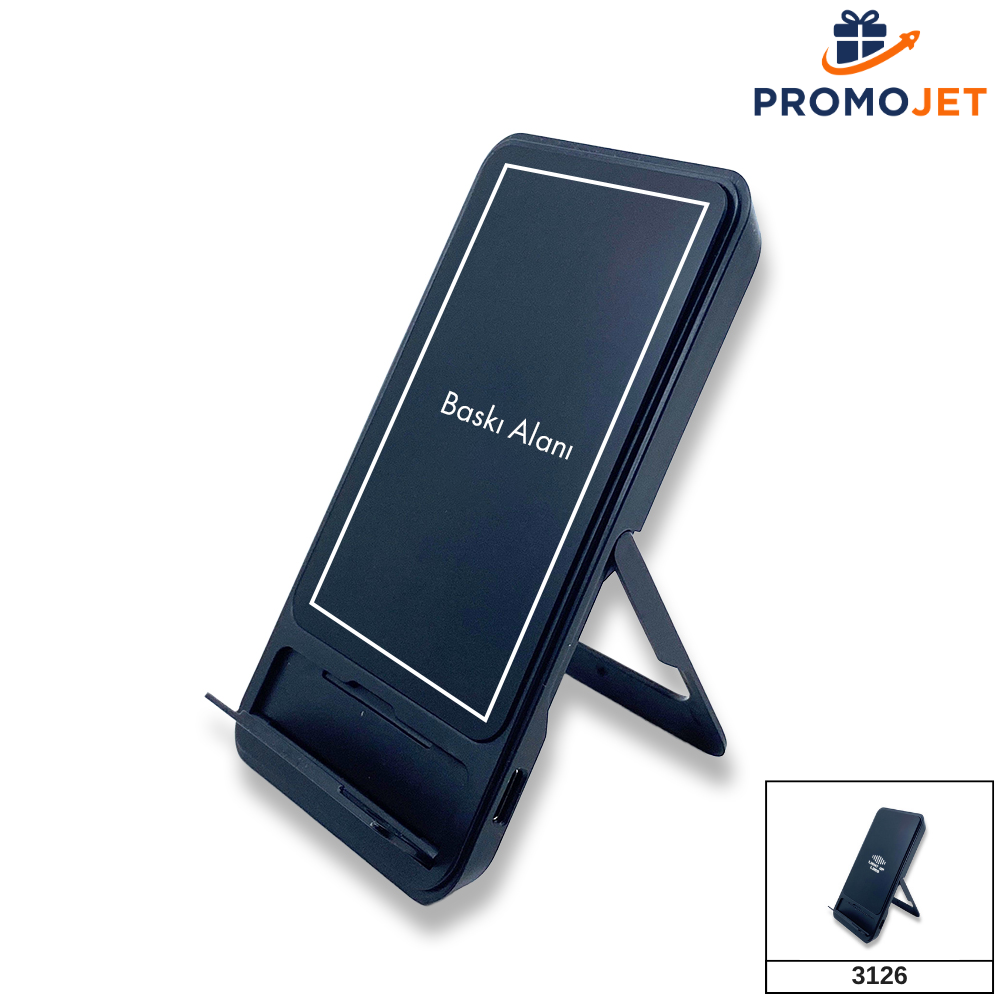 Işıklı Logo Kablosuz Şarj Aleti