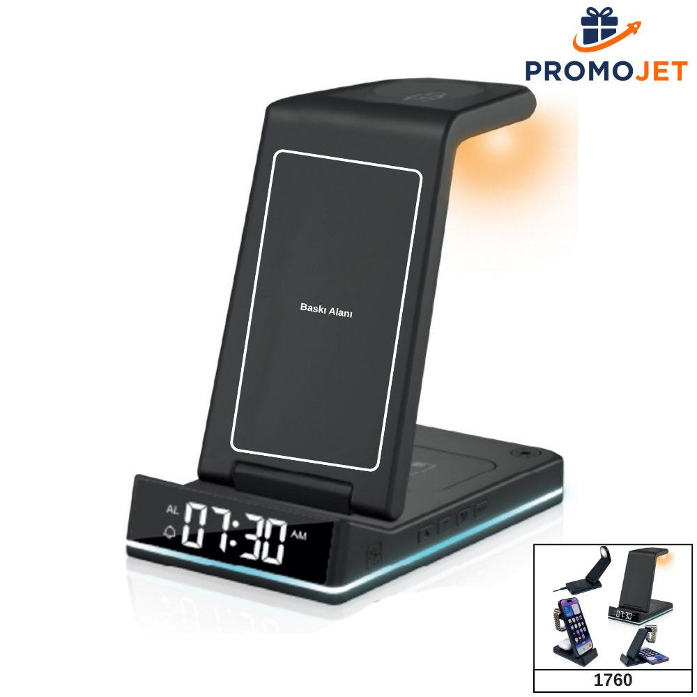 5’i 1 Arada Wireless Şarj Istasyonu
