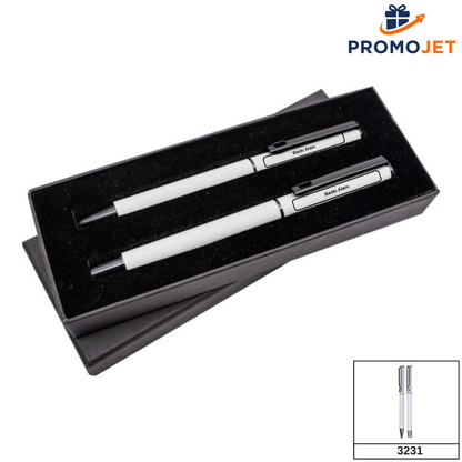 Ruber Roller Ve Metal Tükenmez Kalem Seti