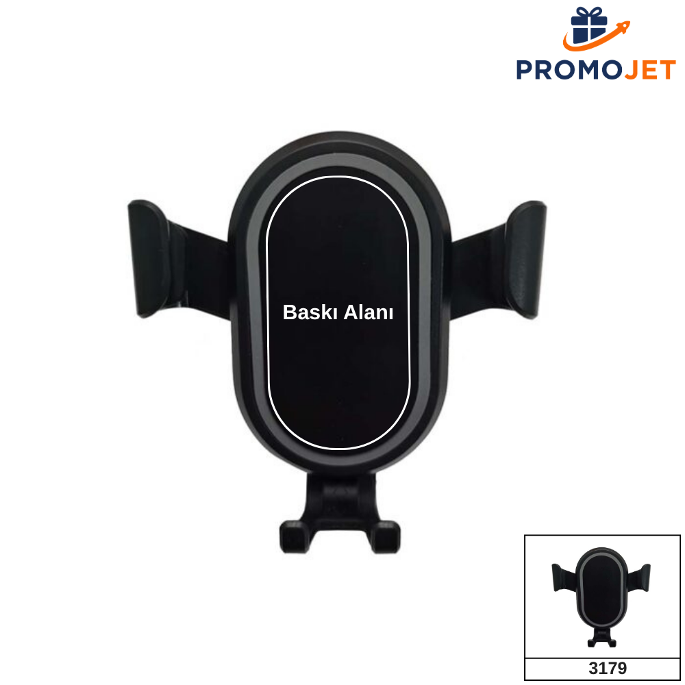 Araç Telefon Tutucu & 10W Wireless Şarj Cihazı