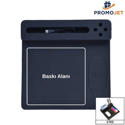 Wireless Şarjlı Mousepad