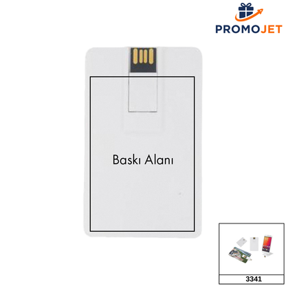 16 GB OTG Özellikli Kartvizit USB Bellek