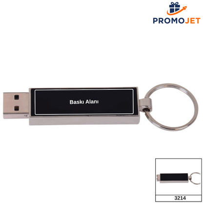 LED Işıklı Metal USB Bellek