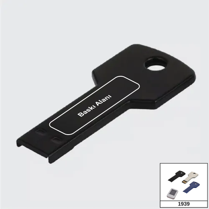 32 GB Metal Anahtar USB Bellek