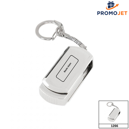 Metal USB Bellek 2.0, Kompakt Tasarım 64GB