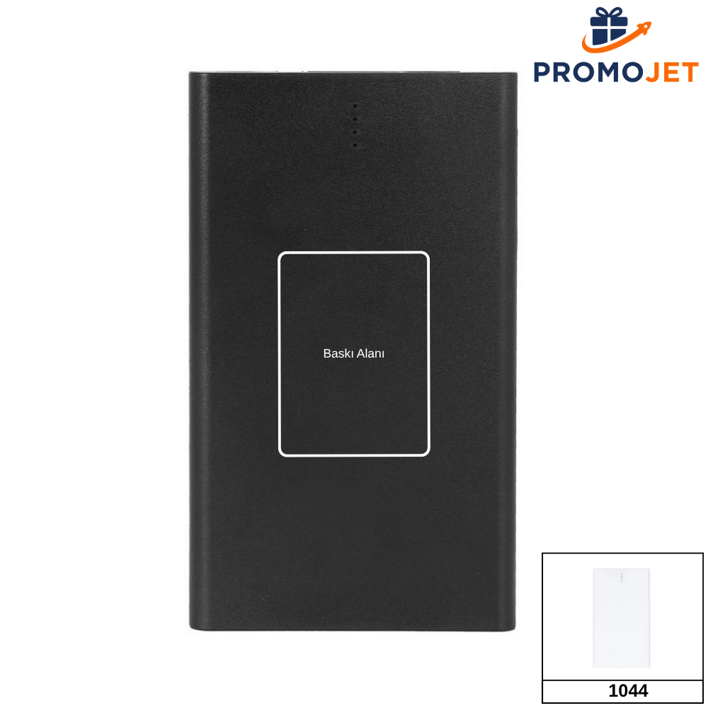 5.000 mAh Taşınabilir Powerbank – Premium Deri Desenli ve Dahili Çift Kablolu