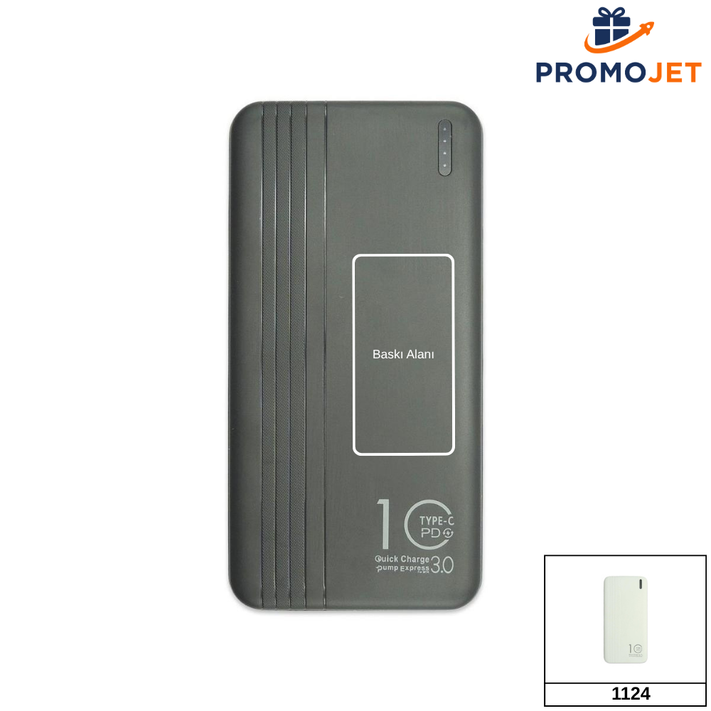 22.5W Süper Şarj Powerbank – 10.000 mAh Kapasiteli ve 18W Hızlı Giriş Destekli