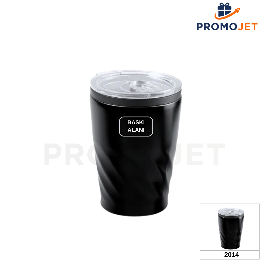 EccoTech 350 ml Sarmal Tasarımlı Full Paslanmaz Çelik Termos