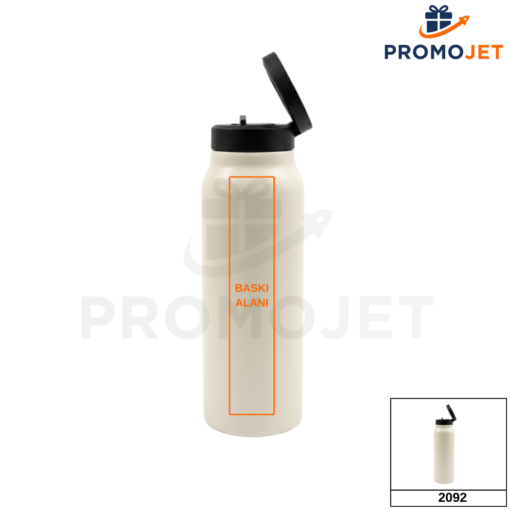 EccoTech 700 Ml Paslanmaz Çelik Magnetli Telefon Tutuculu Termos