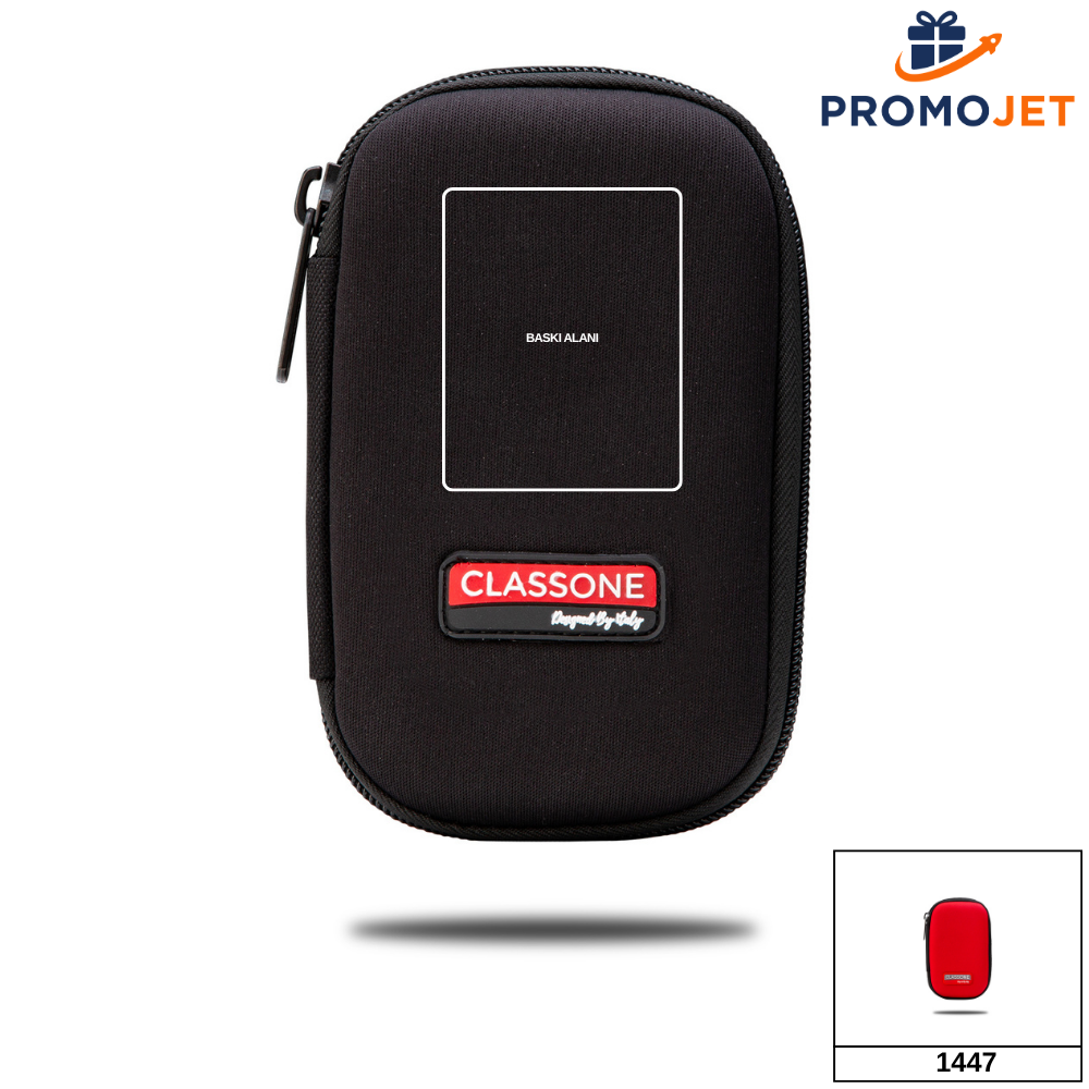 Classone HDD/SSD Kılıfı – 2.5" Evrensel Uyumlu ve Aksesuar File Bölmeli