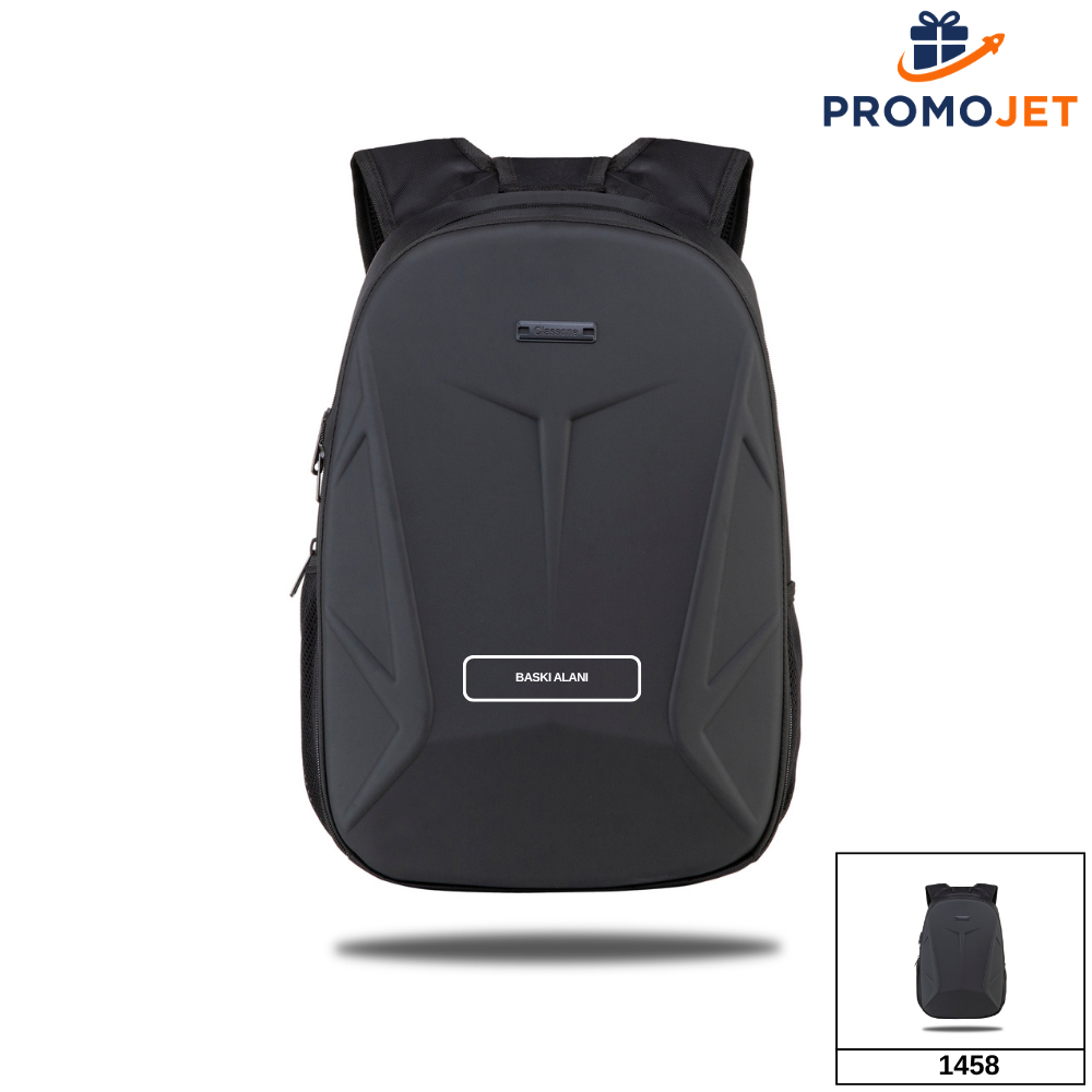 Gladiator Serisi 15.6" Sert Kabuklu Sırt Çantası – Darbe Emici Zırh ve Tam Su Koruması