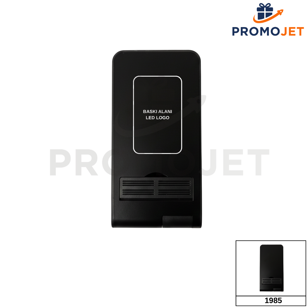EccoTech 15W Wireless Şarj Aleti + LED Logo