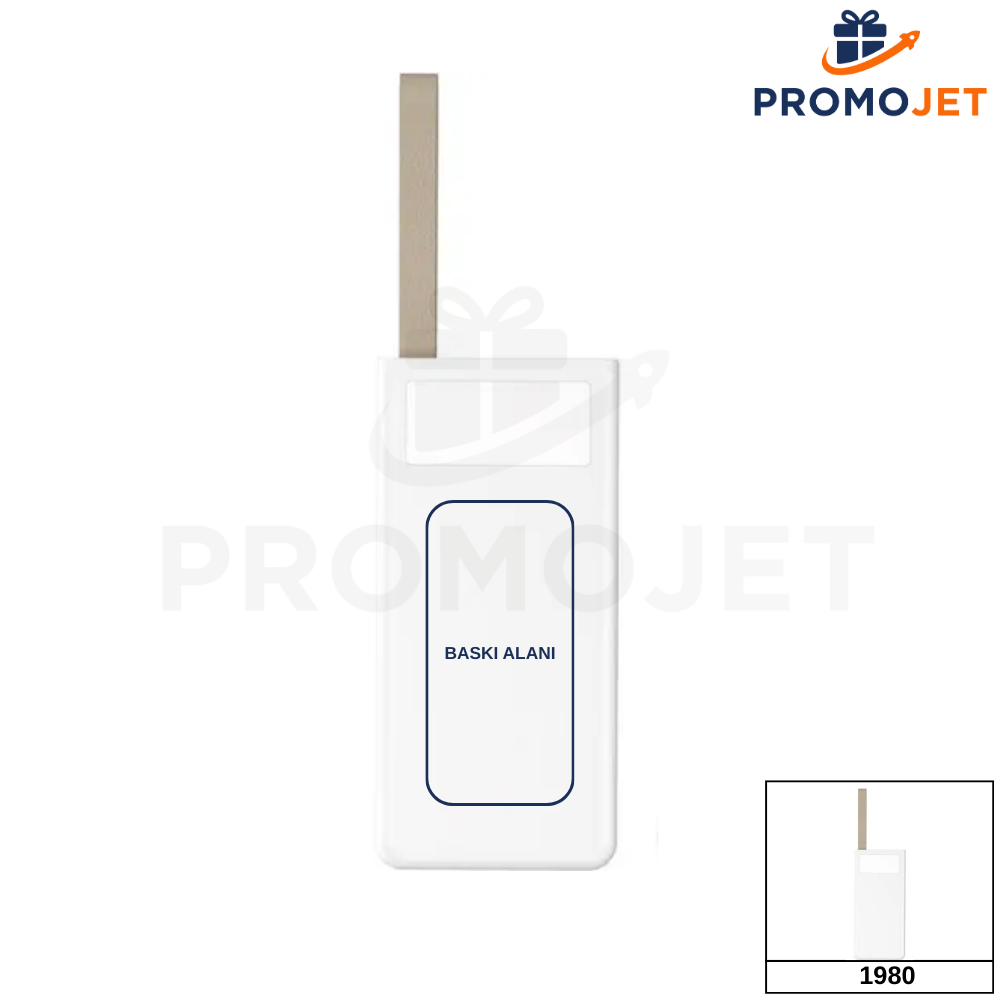 20.000 mAh Dijital LCD Ekranlı Powerbank: Çift USB Çıkışlı ve Hızlı Şarj Destekli Güç İstasyonu