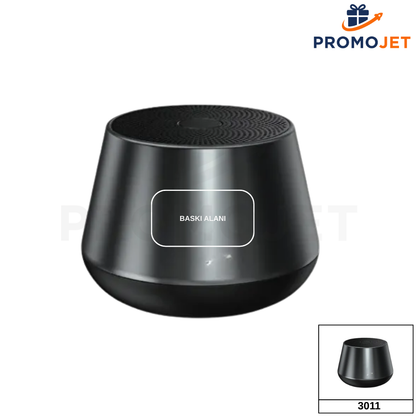 EccoTech Antrasit Renk Yüksek Kaliteli Bluetooth Speaker