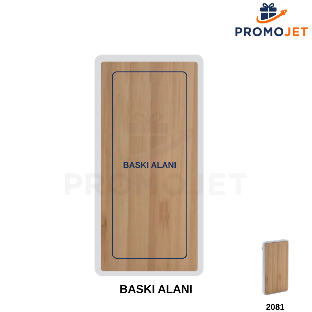 EccoTech 10.000 mAh Ekolojik Wireless Powerbank