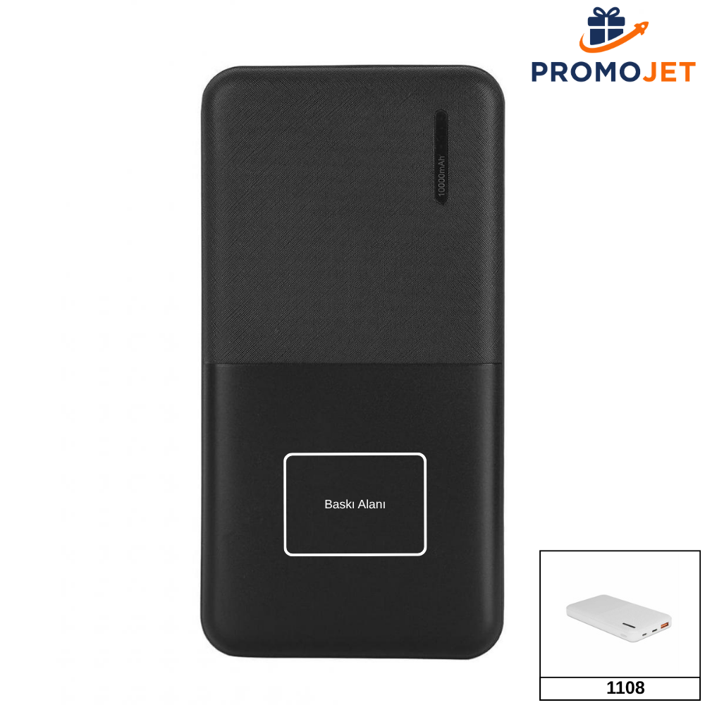 Hızlı Şarj Destekli 10.000 mAh Powerbank – Type-C PD Çıkışlı ve LED Göstergeli