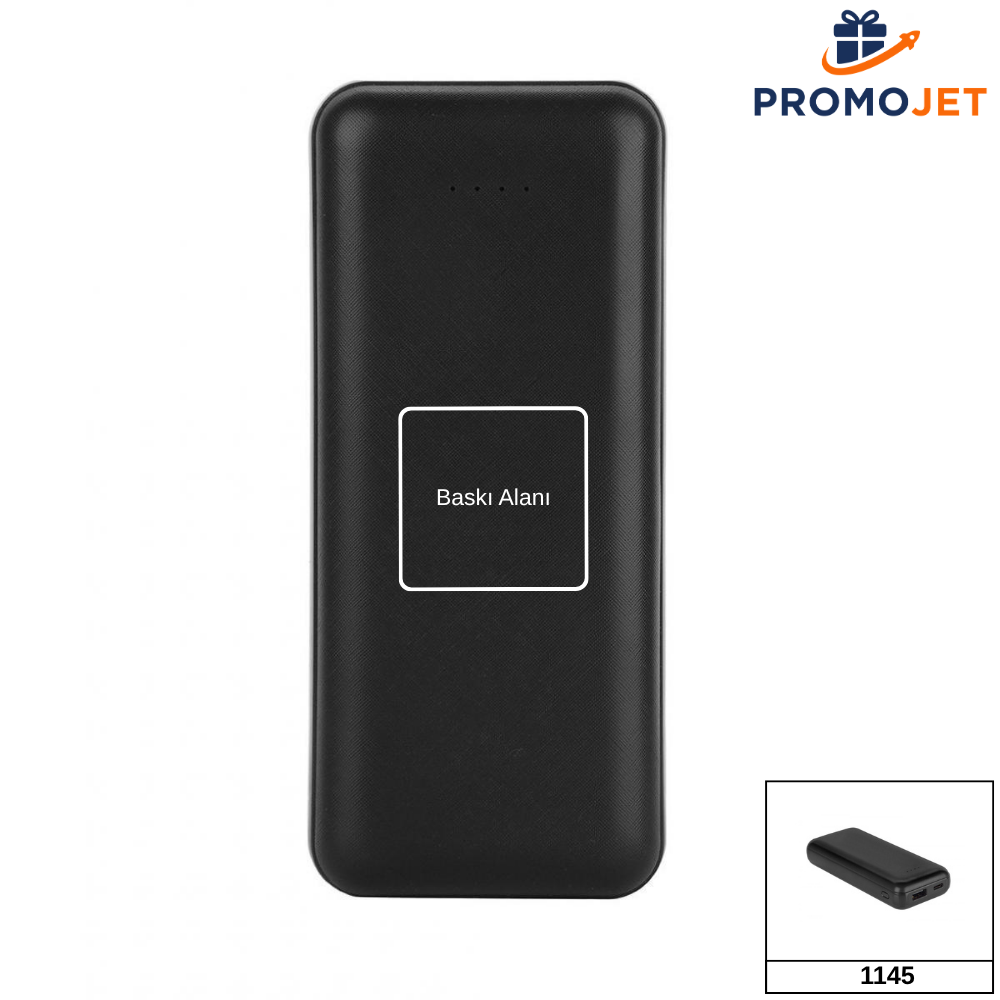 Deri Görünümlü Mini Powerbank – 10.000 mAh Yeni Nesil Kompakt Enerji İstasyonu